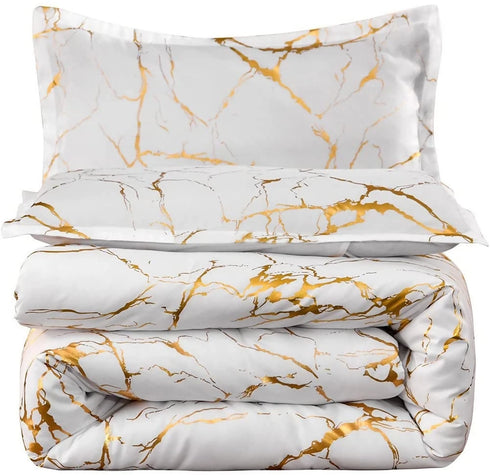 Portable 5 Piece Marble Comforter